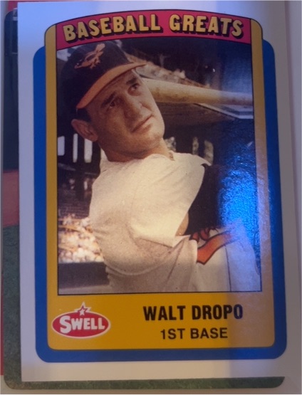 1990 Swell Baseball Greats Walt Dropo — front