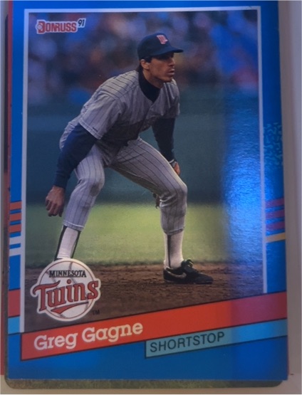 1991 Donruss #284 Greg Gagne — front