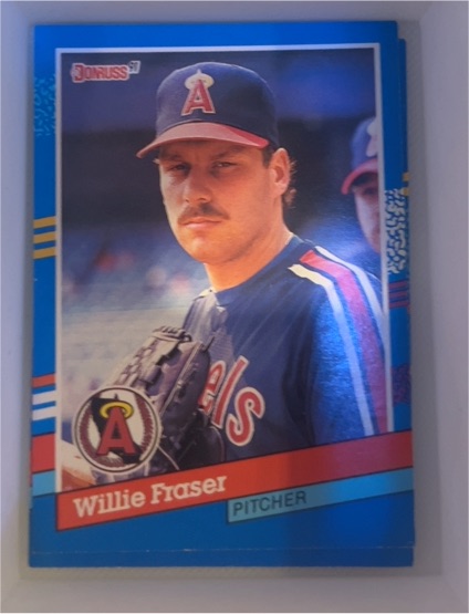 1991 Donruss #379 Willie Fraser California Angels — front