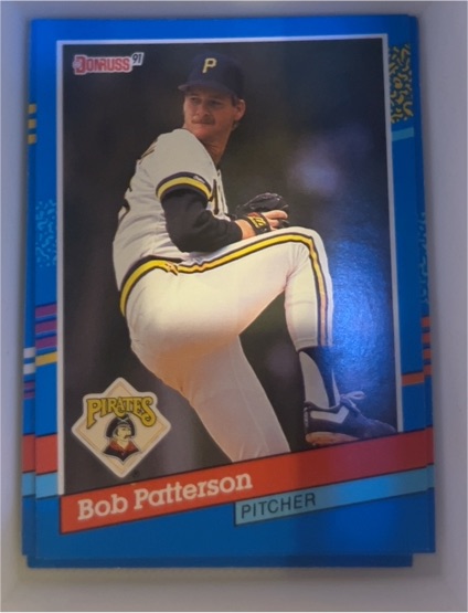 1991 Donruss #345 Bob Patterson — front