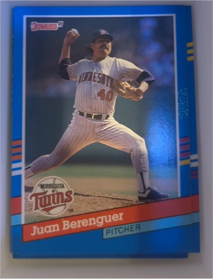 1991 Donruss #340 Juan Berenguer — front