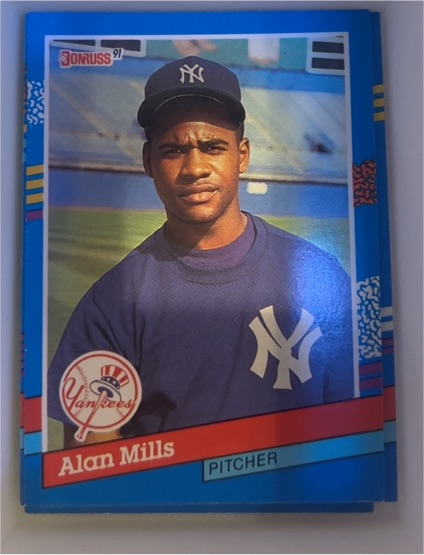 1991 Donruss #338 Alan Mills — front
