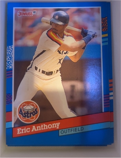1991 Donruss #333 Eric Anthony — front