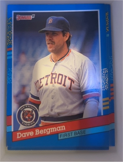1991 Donruss #342 Dave Bergman — front