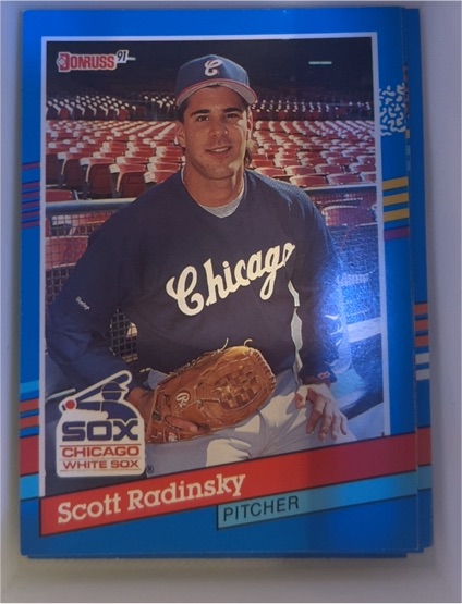 1991 Donruss #332 Scott Radinsky — front