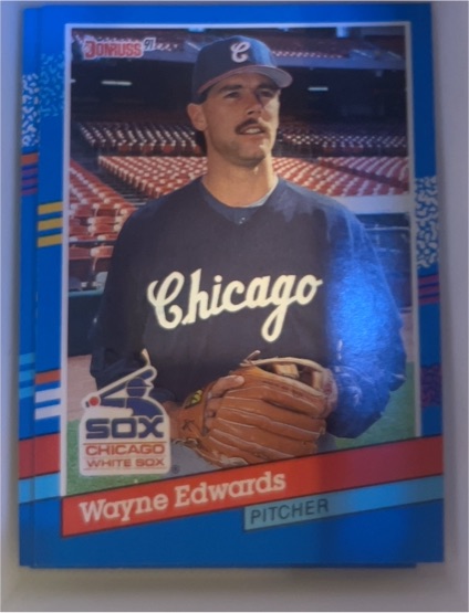 1991 Donruss #327 Wayne Edwards Chicago White Sox — front