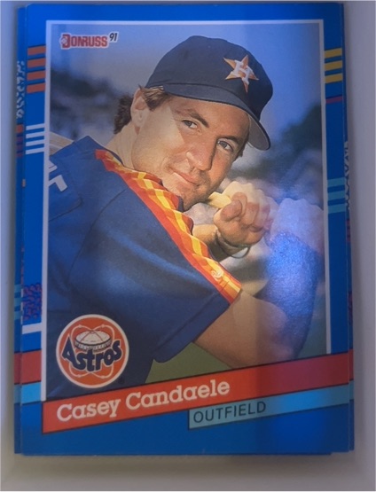 1991 Donruss #324 Casey Candaele Houston Astros — front