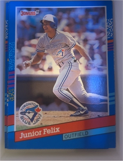 1991 Donruss #323 Junior Felix — front