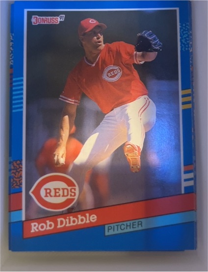 1991 Donruss #321 Rob Dibble — front