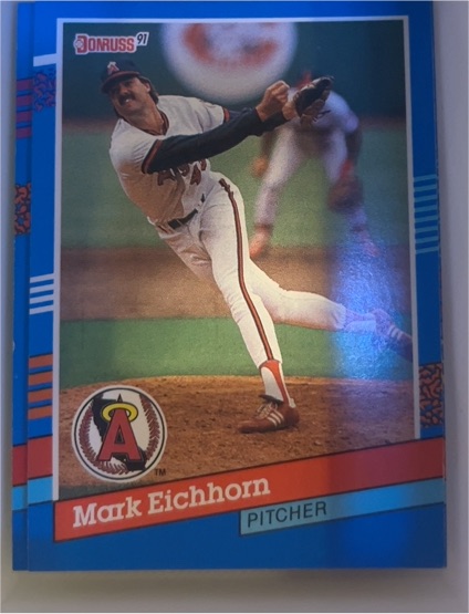 1991 Donruss #318 Mark Eichhorn — front