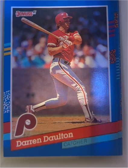 1991 Donruss #316 Darren Daulton — front