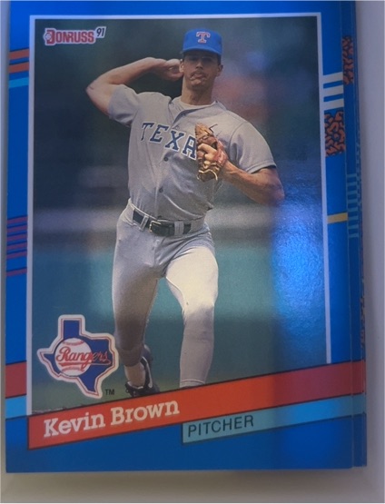 1991 Donruss #314 Kevin Brown — front
