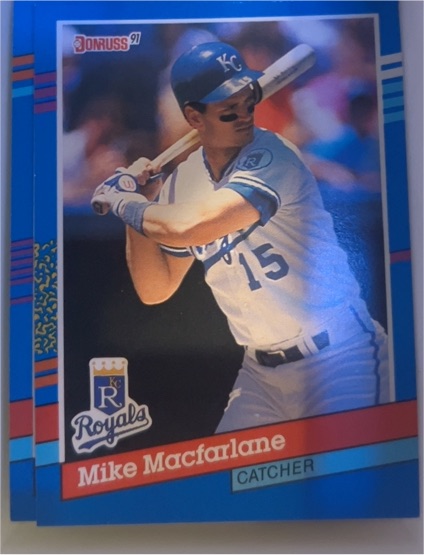 1991 Donruss #313 Mike Macfarlane — front