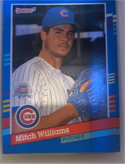 1991 Donruss #312 Mitch Williams — front