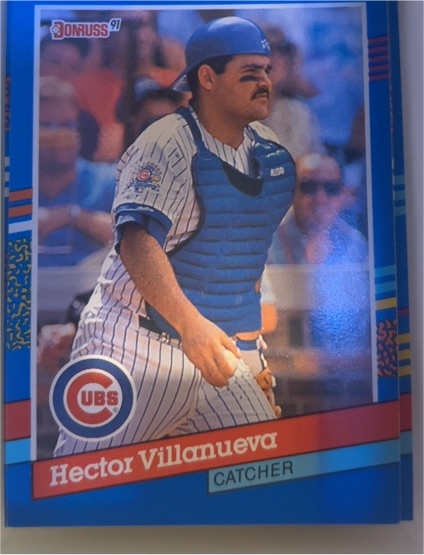 1991 Donruss #296 Hector Villanueva — front
