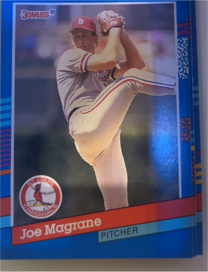 1991 Donruss #295 Joe Magrane — front