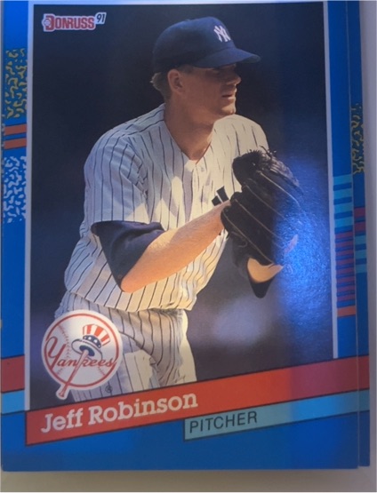 1991 Donruss #291 Jeff Robinson — front
