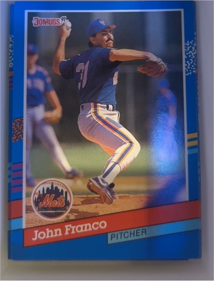 1991 Donruss #322 John Franco — front