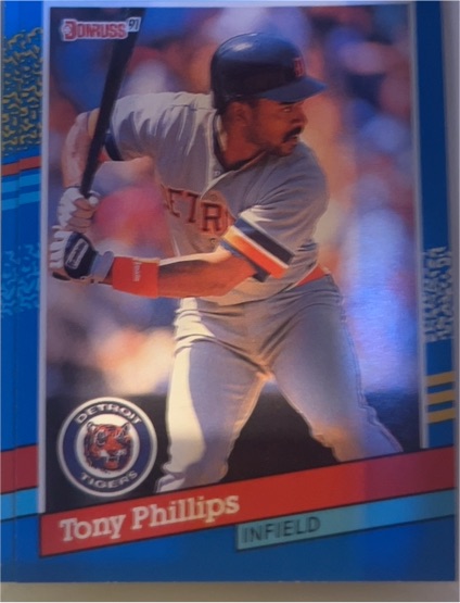 1991 Donruss #286 Tony Phillips — front