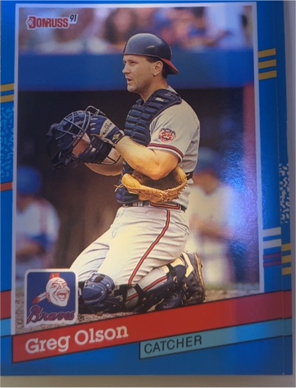 1991 Donruss #285 Greg Olson — front