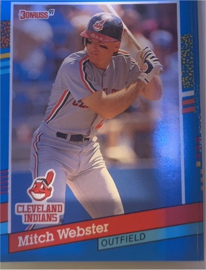 1991 Donruss #283 Mitch Webster — front