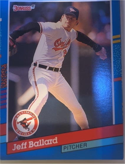 1991 Donruss #279 Jeff Ballard — front