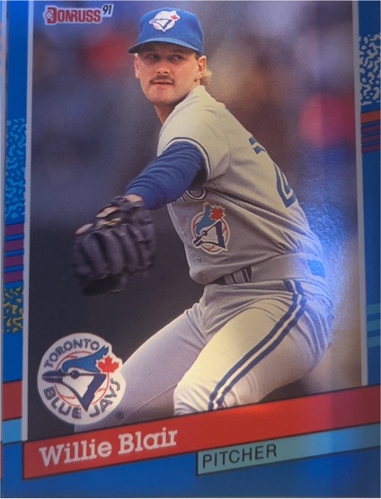 1991 Donruss #267 Willie Blair — front