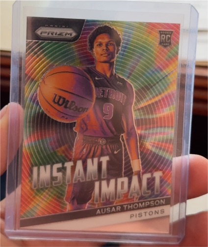 2023-24 Panini Prizm #2 Ausar Thompson Instant Impact — front