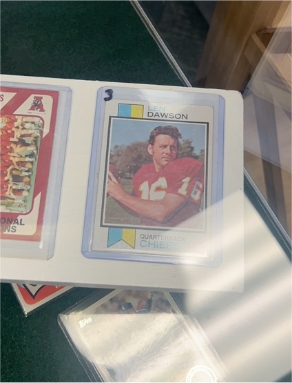 1973 Topps #335 Len Dawson — front
