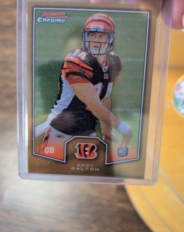 2011 Bowman Chrome #BCR-13 Andy Dalton — front