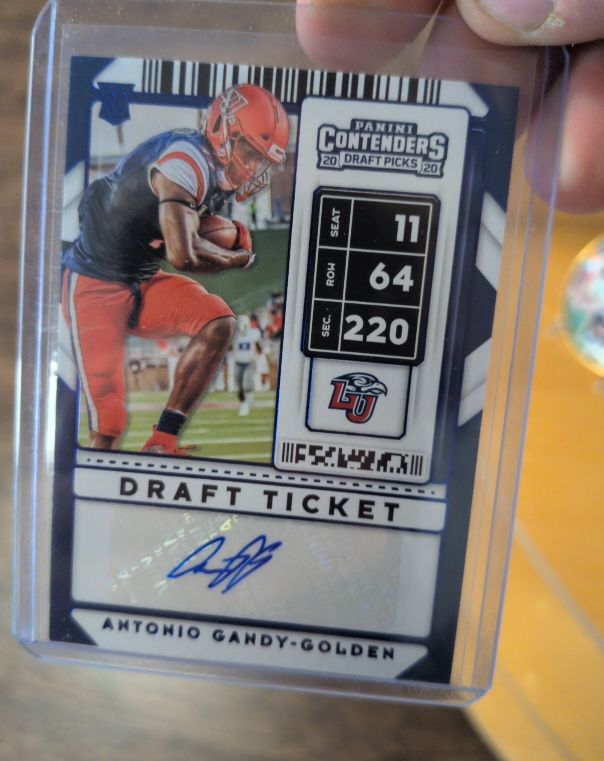 2020 Panini Contenders Draft Picks #171 Antonio Gandy-Golden — front