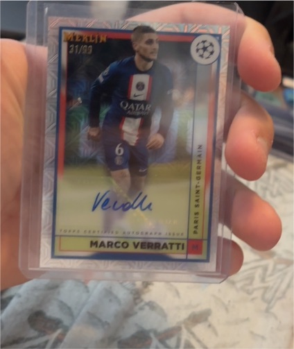 2022-23 Topps Merlin #M Marco Verratti — front