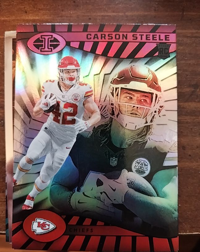 2024 Panini Illusions #44 Carson Steele — front
