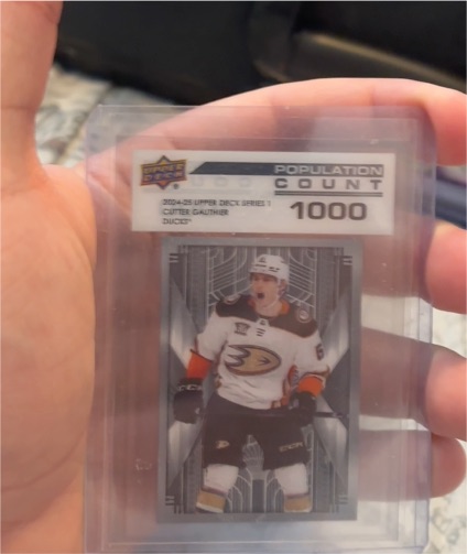 2024-25 Upper Deck Series 1 #PC-15 Cutter Gauthier — front