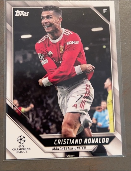 2021-22 Topps UEFA Champions League #100 Cristiano Ronaldo — front