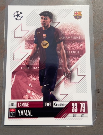 2024 Topps Match Attax #149 Lamine Yamal — front