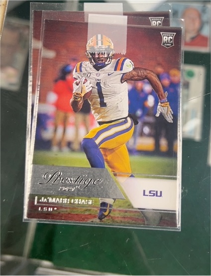 2021 Panini Chronicles Draft Picks Prestige #83 Ja'Marr Chase — front