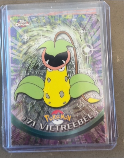 2000 Topps Chrome #71 Victreebel — front