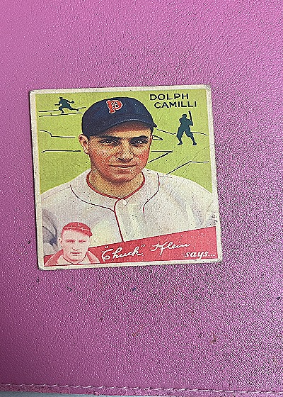 1934 Goudey #91 Dolph Camilli — front