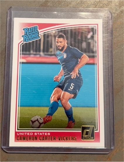 2018-19 Donruss #197 Cameron Carter-Vickers — front