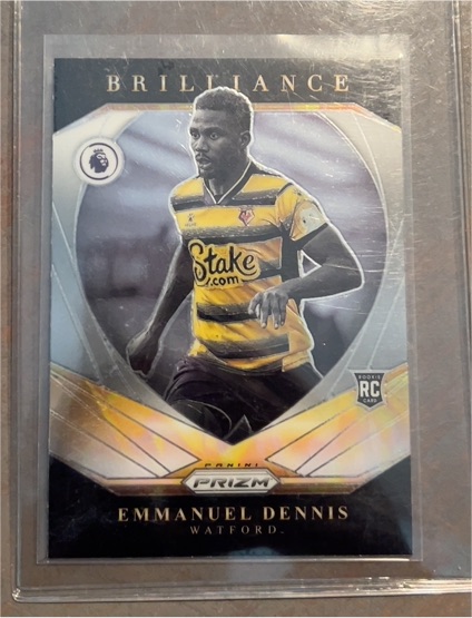 2021-22 Panini Prizm Brilliance #4 Emmanuel Dennis — front