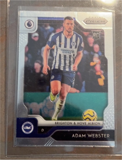 2019-20 Panini Chronicles Prizm #307 Adam Webster — front