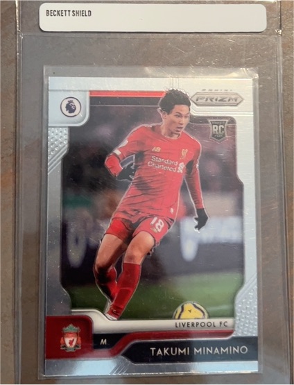 2019-20 Panini Chronicles Prizm Update #319 Takumi Minamino — front