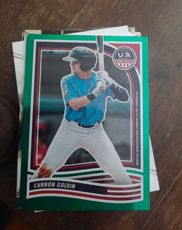 2024 Panini USA Stars & Stripes #186 Cannon Goldin — front