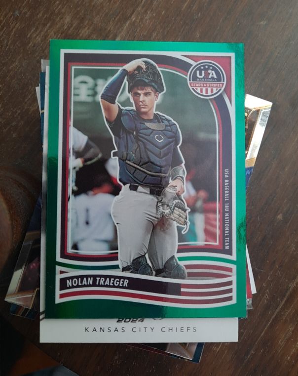 2024 Panini USA Stars & Stripes #43 Nolan Traeger — front