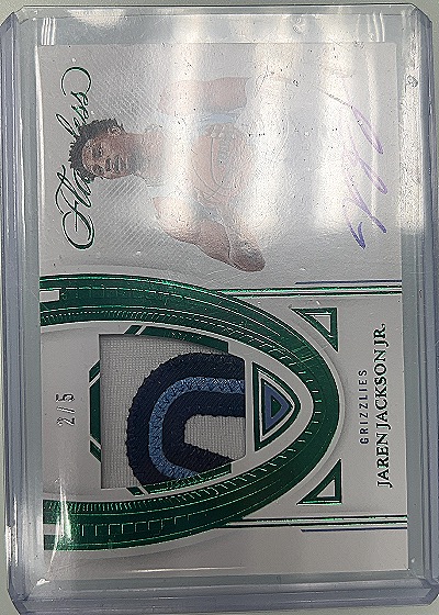 2022 Panini Flawless #2 Jaren Jackson Jr. — front