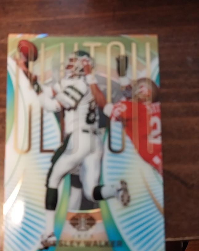 2024 Panini Illusions #19 Wesley Walker Clutch Insert Acetate — front