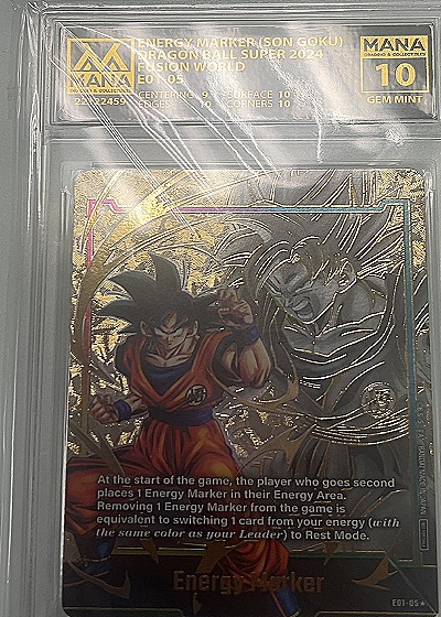 2024 Mana Dragon Ball Super Energy Marker (Son Goku) EO1-05 — back