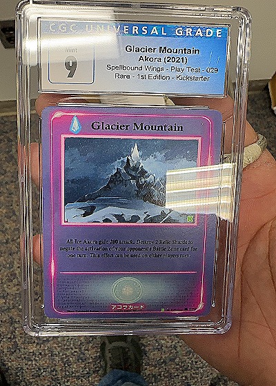 Akora (2021) Glacier Mountain #029 Spellbound Wings Play Test — front