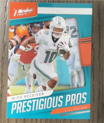 2024 Panini Prestige Prestigious Pros #PP-THL Tyreek Hill — front